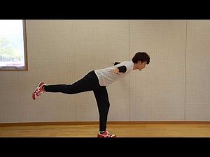 体幹トレーニング編②（片足バランス LV２）