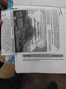 Create a poster for a 'magical' chemistry show that will be hel... | Filo