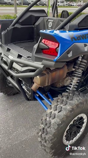 Customized 2021 Kawasaki Teryx KRX 1000 with Sound System and Sport Accessories