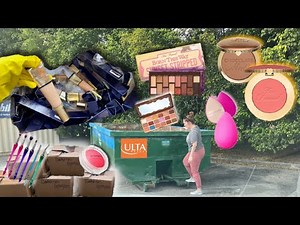 DUMPSTER DIVING AT ULTA - UNBELIEVABLE MAKEUP SCORE!