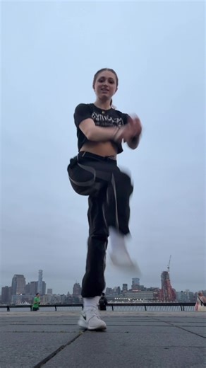 just stomping around