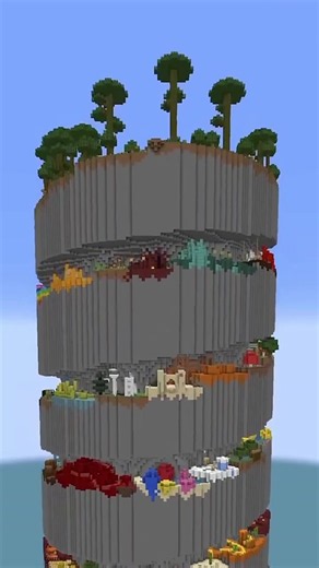 Parkour En espiral #Minecraft #Parkour #videoDeMinecraft #hardcore
