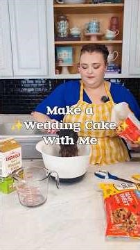 💖✨ Come Make a Wedding Cake with Me! ✨💖#weddingcake #cakedecorating #baking #utahwedding