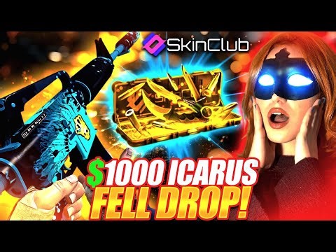SKINCLUB $1000 ICARUS FELL DROP !! ?! ( Skinclub Promo Code 2025 )