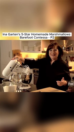 Ina Garten's 5-Star Homemade Marshmallows | Barefoot Contessa #inagarten #inagartenrecipes #cookingrecipes #food #foodnetwork #foryou #viralvideo #fyp