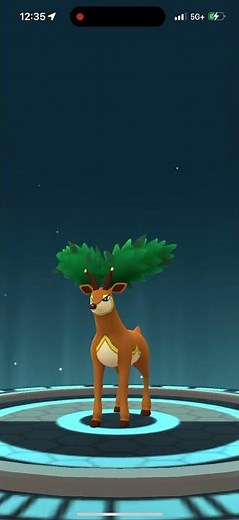 Evolving Shiny Deerling (Summer) Into Shiny Sawsbuck (Summer) In Pokémon Go