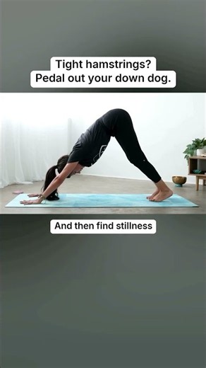 Tight Hamstrings? Pedal Out Your Down Dog | Sarah Beth Yoga