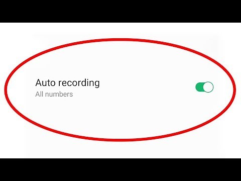 How To Record Calls On Samsung Mobile(Enable Auto Recording) & Works For All Samsung Phone