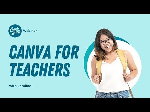 Tips and Tricks to design content for Students | Canva Webinar