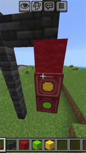 Minecraft traffic light hack #minecraft #gaming