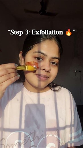 4 step glow up at home 🌿🍒 ll #skincareroutine #skincare #shorts #yt