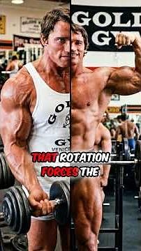 💪 YOU'RE CURLING WRONG (Arnold's Hidden Bicep Secret EXPOSED)