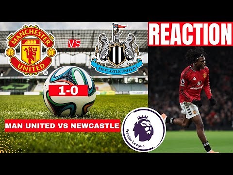 Manchester United vs Newcastle 1-0 Live Stream Premier League Football EPL Match Score Highlights