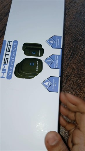 Himster Wireless Door Bell 🔔 | Amazon Sale Deal | Horizontal Design Review | #trending #doorbellcam