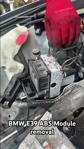BMW E39 ABS Module removal #bmw #absmoule #automobile #e39 #mechanic #asmr #bmwe39