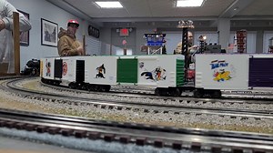 48 reactions | Check out this Lionel Disney 1991-1996 Mickey Mouse Express 15-Piece o/027-Gauge Train Set | Cape Atlantic Railroad Club | Facebook