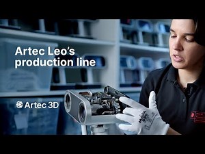 Artec 3D manufacturing facility: how Leo is made
