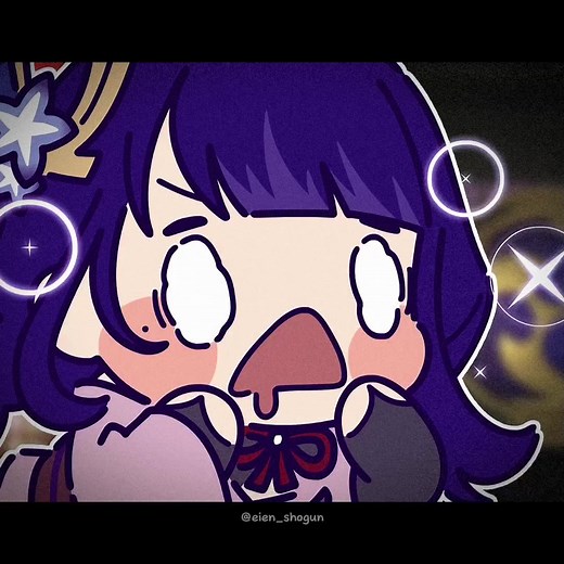 Chipi Chipi | Chibi Raiden 💜⚡ Animation CR: KKOMDA #genshinimpact #genshinimpactedit #eien_shogun #raidenshogun #raidenshogunedit #hoyocreators #kkomda #chipichipichapachapadubidubidabadaba