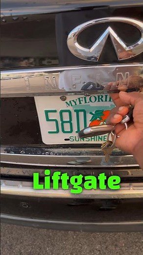 Infiniti QX60 Liftgate Solved