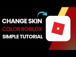 How To Change Skin Color In Roblox !