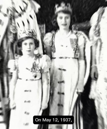 On May 12, 1937, the grand Coronation of King George VI and Queen Elizabeth unfolded within the hallowed walls of Westminster Abbey. The date, originally chosen for King Edward VIII’s coronation before his abdication in December 1936, was kept to honor continuity amid turmoil. London glittered with flags from St James’s Palace to the Mall, where thousands gathered beneath spring rain to glimpse the Gold State Coach. Inside the Abbey, circa 11:00 a.m., George VI was anointed beneath the great lan