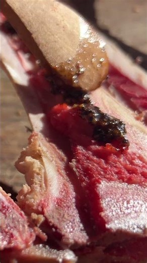 French Roasted Bone Marrow in 60 Seconds 🔥