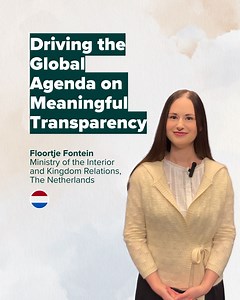 🇳🇱 Sharing government information only matters if it’s useful to people. That’s the idea behind meaningful transparency—a key goal of the Netherlands’ Open Government Act (2022). To bring this to life, the Netherlands is leading efforts to create an international standard that helps governments share information in ways that truly meet people’s needs. At the OGP Nordic meeting in Lithuania, Floortje Fontein from the Ministry of the Interior and Kingdom Relations 🇳🇱 shared this initiative wit