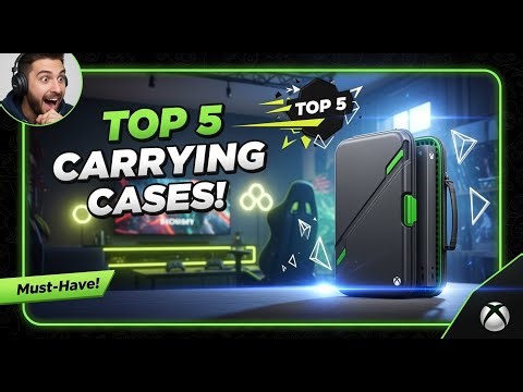TOP 5 Best Xbox Series X Carrying Cases 2026 | Protect Your Console on the Go