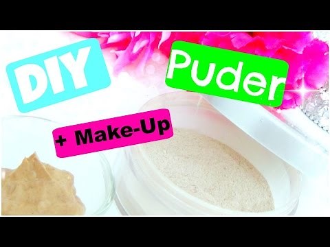 DIY PUDER + MAKE-UP - Schnell und einfach