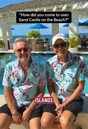 The owners Ted & Chris talk a little about how they came to be part of Sand Castle on the Beach #fyp #stcroix #virginislands #usvi #resort