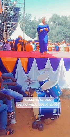 Aqueeno Chogo Live Performance at Siaya