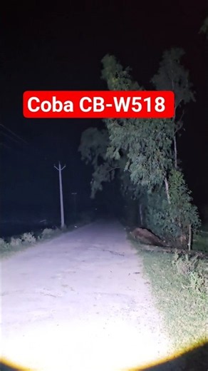 Coba CB-W518 #torchlight #experiment #torch #vishalsaxena #ledtorch #unboxing #unbox