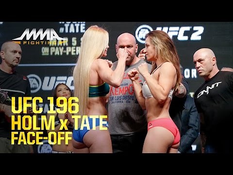 UFC 196 Weigh-Ins: Holly Holm vs. Miesha Tate