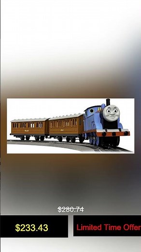 Lionel Thomas & Friends Electric O Gauge Bluetooth Train Set with Remote | $233.43 | Amazon Dea