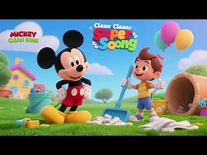 🧹 Mickey’s Clean Up Super Song 2 🎵 | Fun Clean-Up Song for Kids
