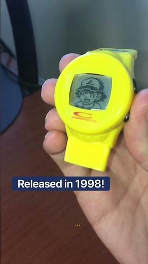 Pokemon Animated Watch from 1998!
