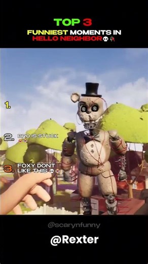 Top 3 Times FredBear Broke Hello Neighbor 😂🏠 | Pure Panic Mode 💀