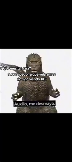 ¡Auxilio! Hay una araña en el baño - Godzilla y caos