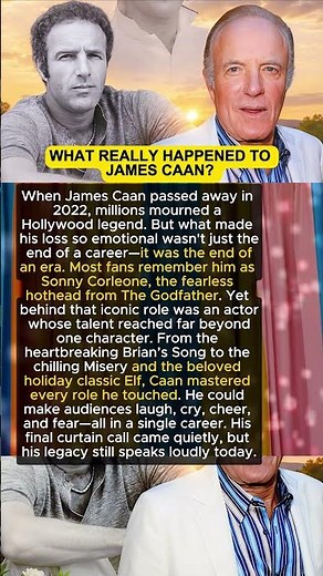 The Tragic Truth Behind James Caan’s Last Goodbye