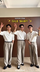 35 reactions · 8 comments | SSS SUMMER DROP #1: GILE SHIRT Chào sân...