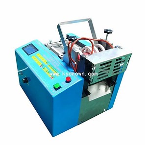 [Hot Item] Expandable Sleeves Hot Cutting Machine Hot Knife Braided Sleeve Cutter Heating Material Cutting and Cut Edge Sealing Machine