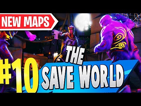 TOP 10 Best SAVE THE WORLD Creative Maps In Fortnite | Fortnite Save The World Map CODES