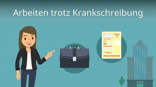 Arbeiten trotz Krankschreibung • das musst du beachten |