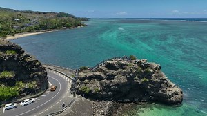 Baie Du Cap Maconde View Point, Mauritius Attractions, Aerial View