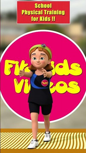 PT School Training Part1/4 | How to do school physical training | Fit Kids videos #shorts