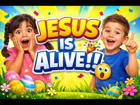 Easter Song for Kids | The Tomb Is Empty | Jesus Is Alive!