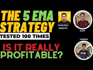 5 Ema intraday strategy part-1 | Backtest | power of stocks |