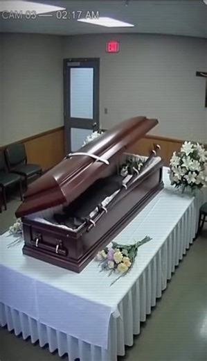 Scary moment Caught on Camera at the funeral 😱