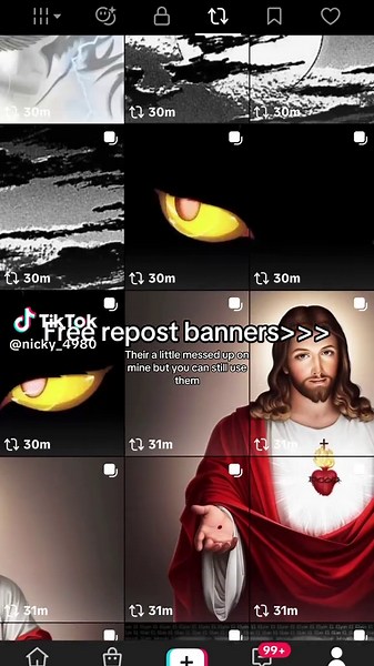 Free Repost Banners for Your Needs