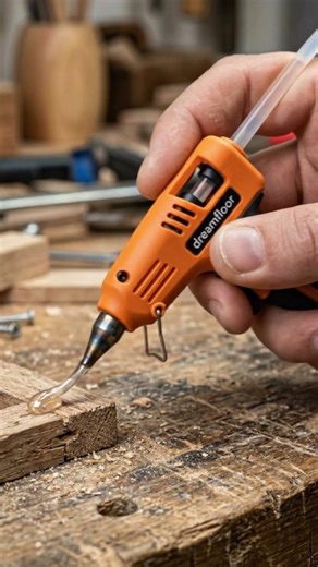 World’s Smallest Industrial Glue Gun? | Mini Tool Test #MiniTools #DIY #GlueGun #WorkshopLife